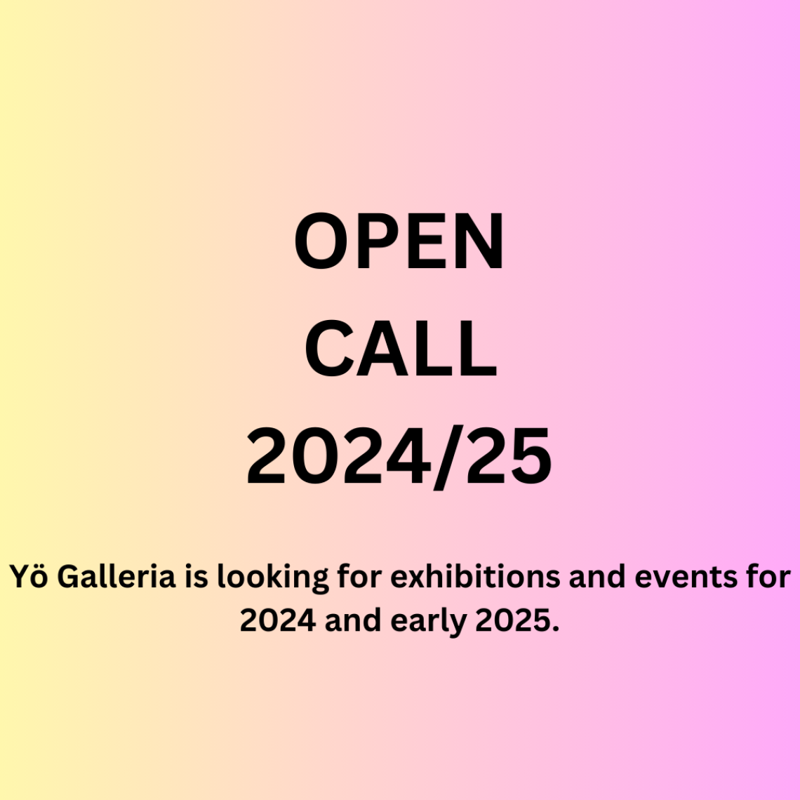 Open call